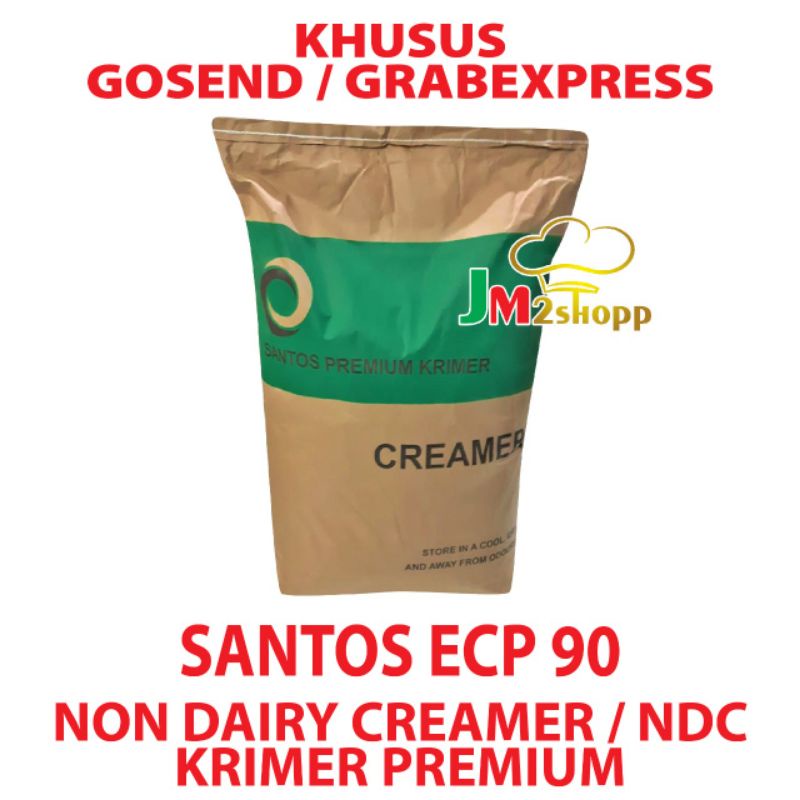 

Krimer Premium/Non Dairy Creamer/ NDC Santos 25 Kg (Gosend/Grab Only)