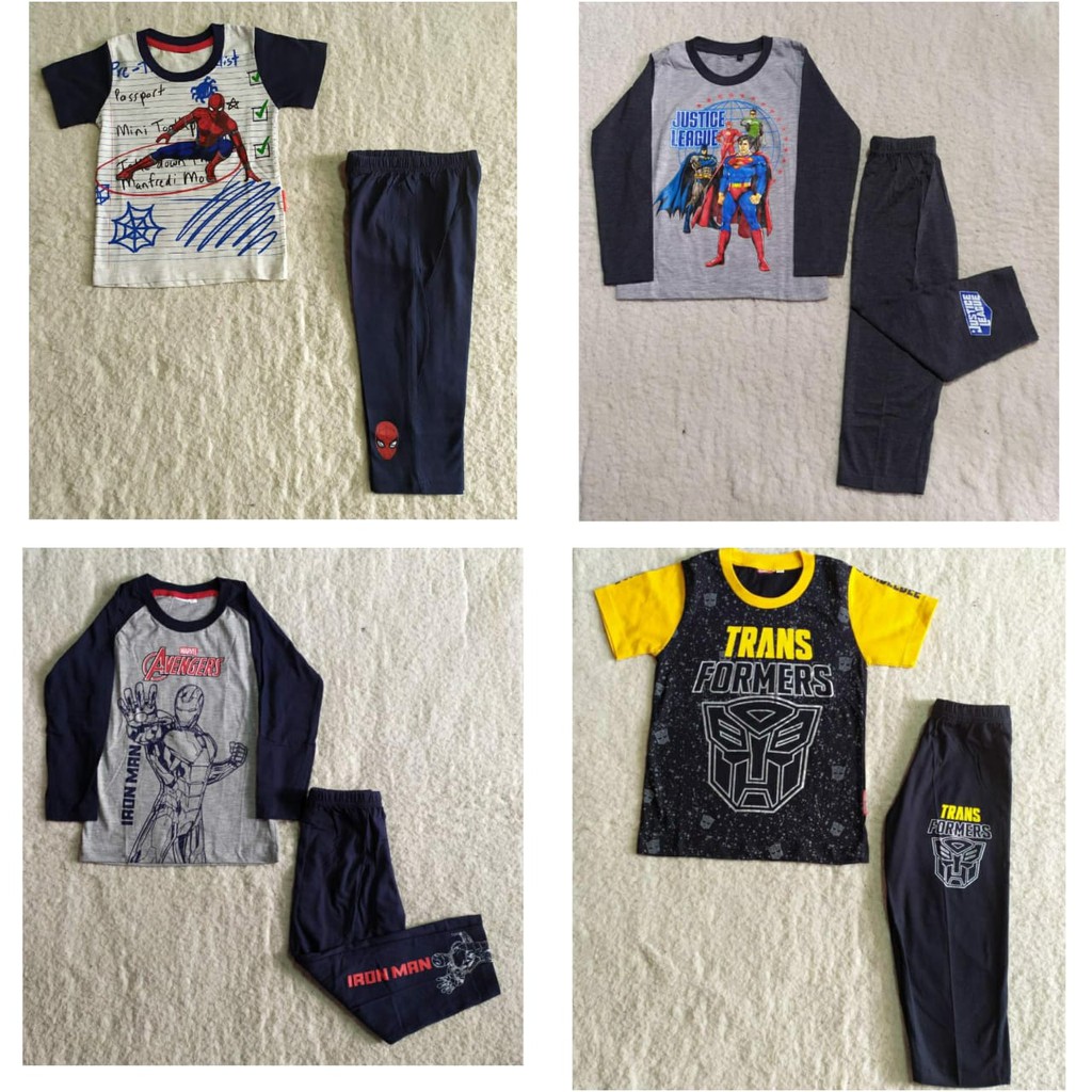BAJU TIDUR ANAK LAKI-LAKI BRANDED