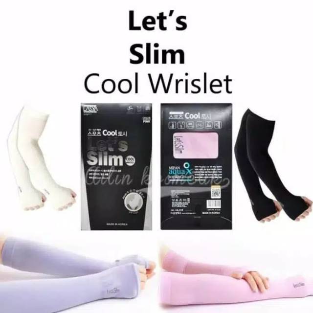 Manset LET'S SLIM COOL manset tangan sarung lengan