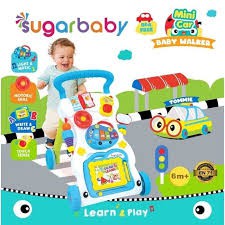 TERBARU!! WALKER BABY SUGAR - Sugar Baby Mini Car Push Walker (Baby Walker)