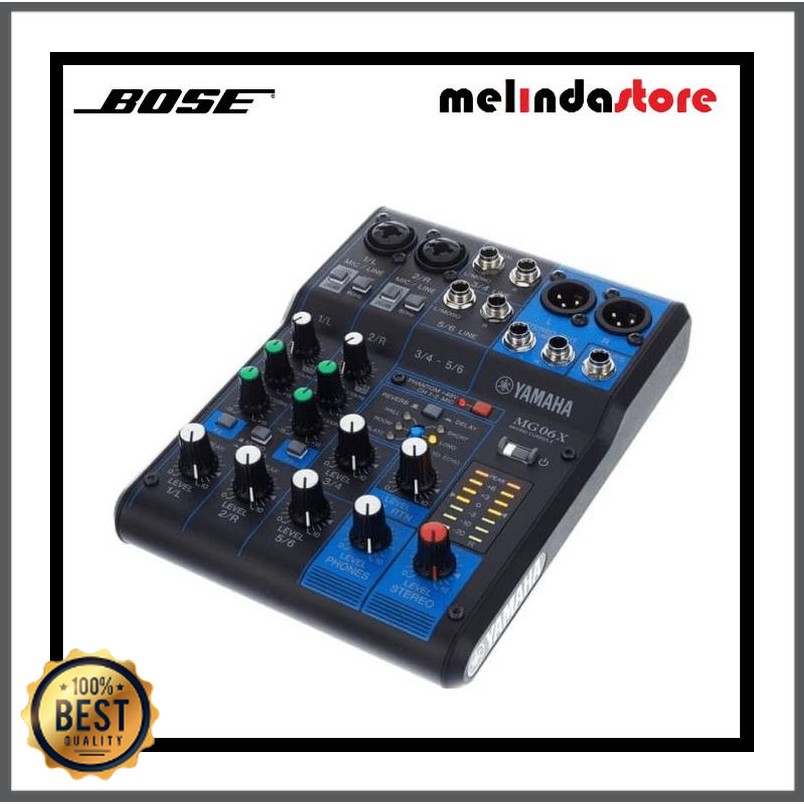 Mishad Shop -  Yamaha MG06X / MG 06X / MG 06 X Mixer Audio ORIGINAL Yamaha GU-5117-2678