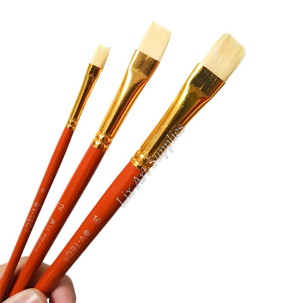 

V-Tec Brush A0295 Set 3 / Kuas Lukis Set 3