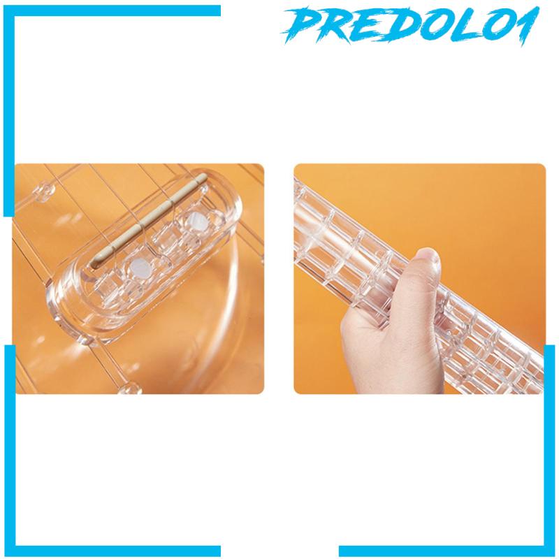 (Predolo1) Ukulele Transparan Untuk Pemula / Anak-Anak