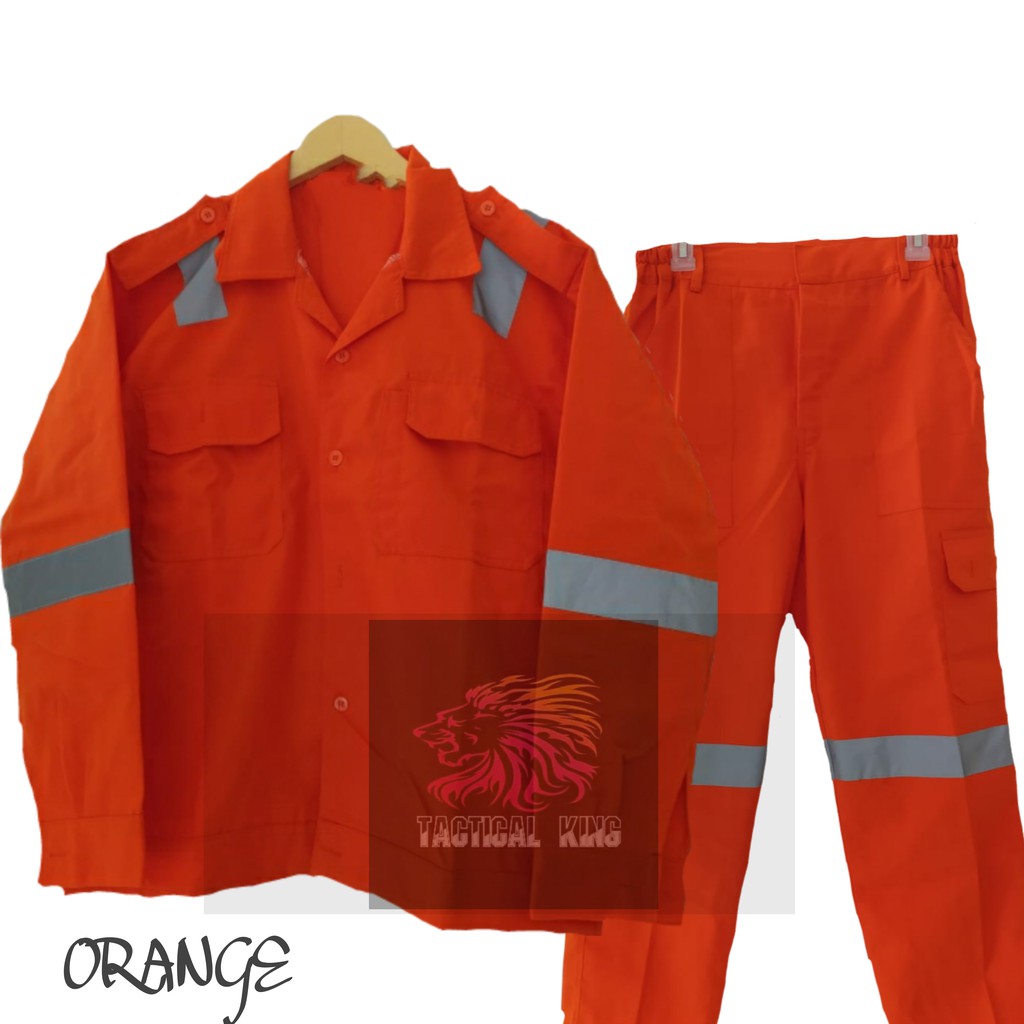 Grosir Wearpack  Safety /Setelan Baju dan celana /wearpack coverall/ Seragam Kerja Proyek