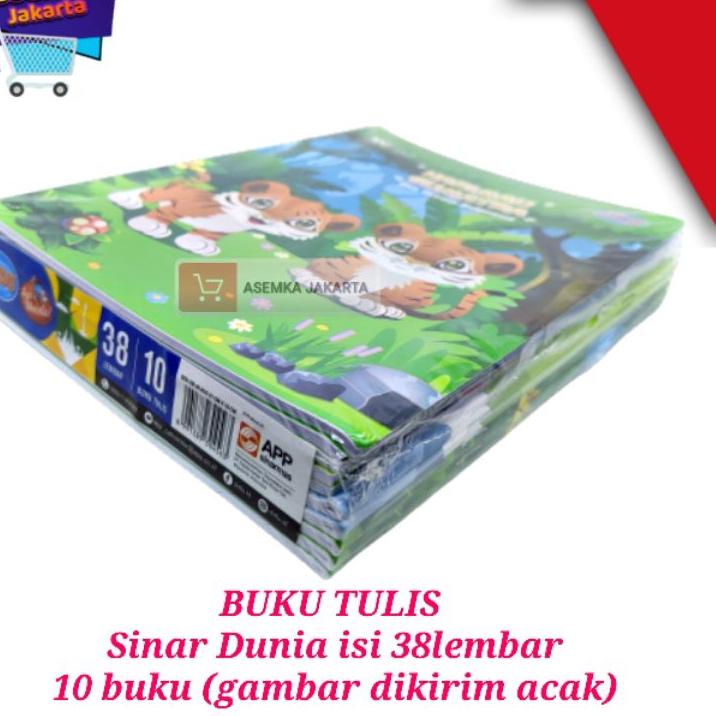 

Special Buku Tulis Sidu 38 lembar Sinar dunia 10buku