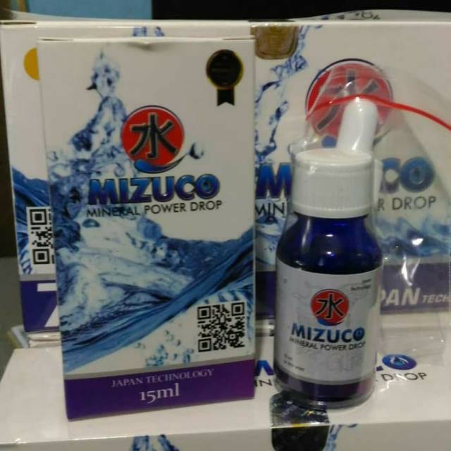 MIZUCO MINERAL ALKALINE POWER DROP ASLI ORIGINAL 15 ML