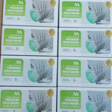 Masker Multi One Plus Hijab Type 3ply 50 pcs / masker hijab