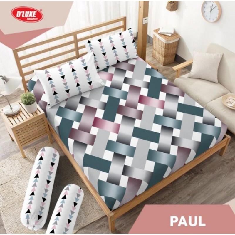 Sprei Deluxe Kintakun 160x200 Queen T.30 Paul