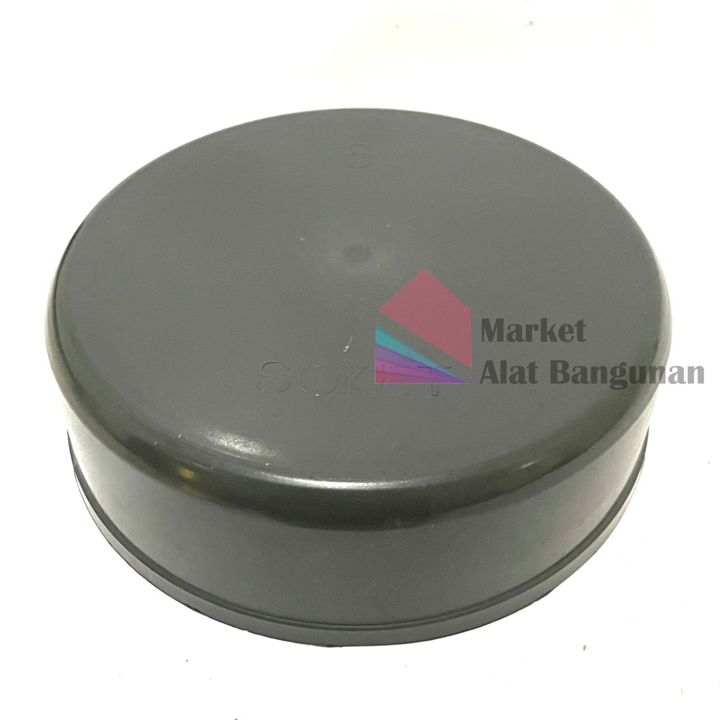 Dop 6" / Tutup Pipa Paralon PVC 6 Inci SO