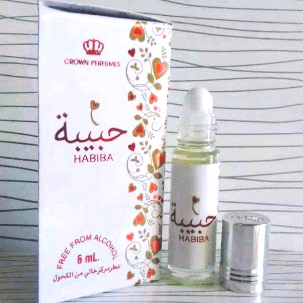 HABIBA Parfum DOBHA Kemasan 6ml Minyak Wangi Roll On Non Alkohol