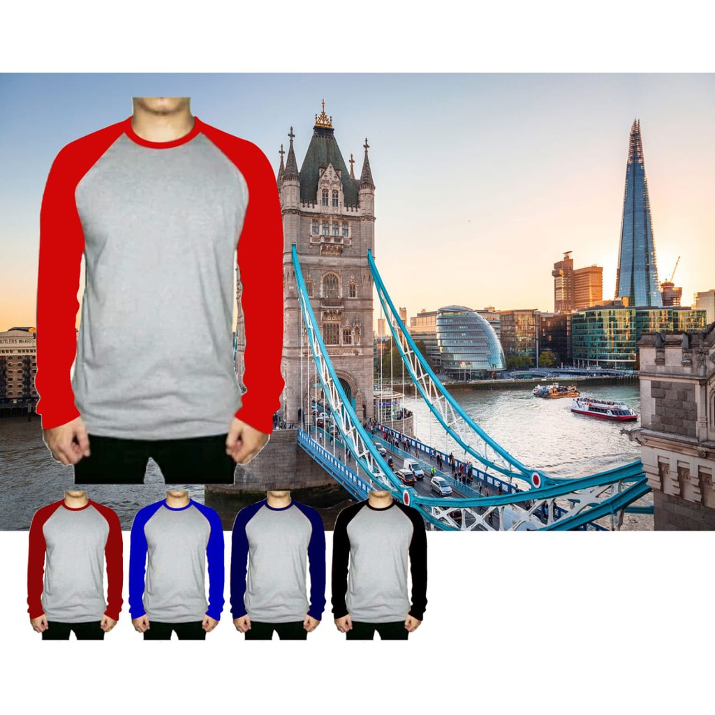 

FELIMOLSHOP - 0 - POLOS KaosOblongLenganPanjangUnisex KualitasTerbaikHargaTerjangkau