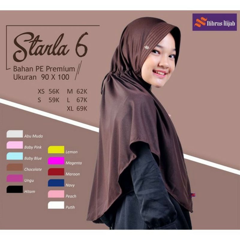 Hijab Remaja Nibras STARLA PAD 6