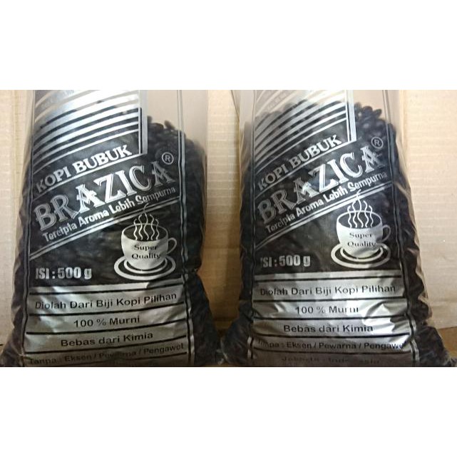 

Krh4 Kopi Bubuk Robusta Lampung "Brazica" Kualitas Ekonomis 500 Gram I98H