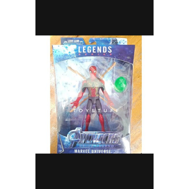 mainan action figure iron spider spiderman cakar