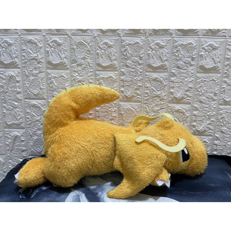 pokemon dragonite plush jumbo bulu banpresto