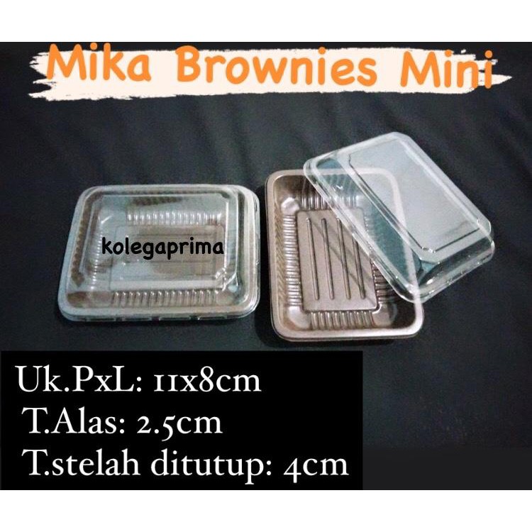 MIKA BROWNIES MINI/ MIKA BROWNIES MURAH ISI 50PCS