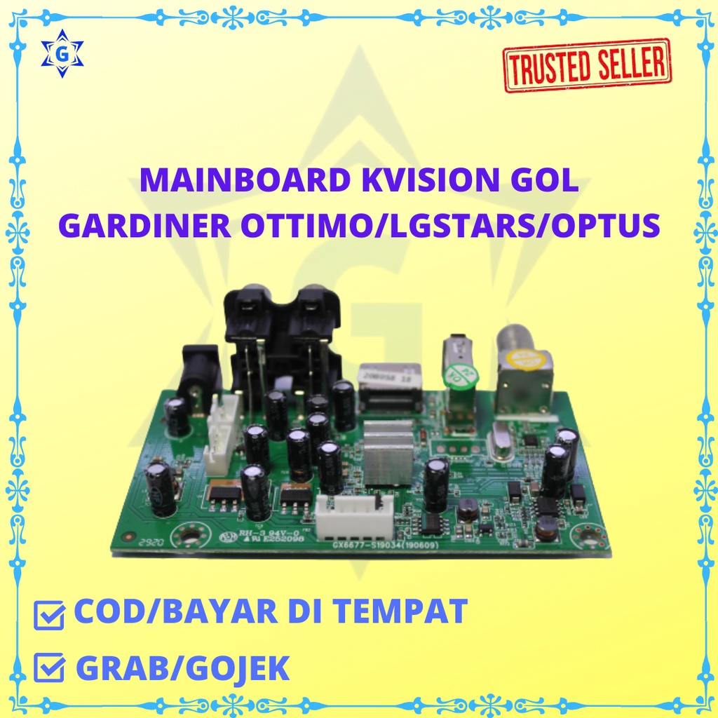 MAINBOARD RECEIVER KVISION GOL OTTIMO/LGSTARS TERLARIS