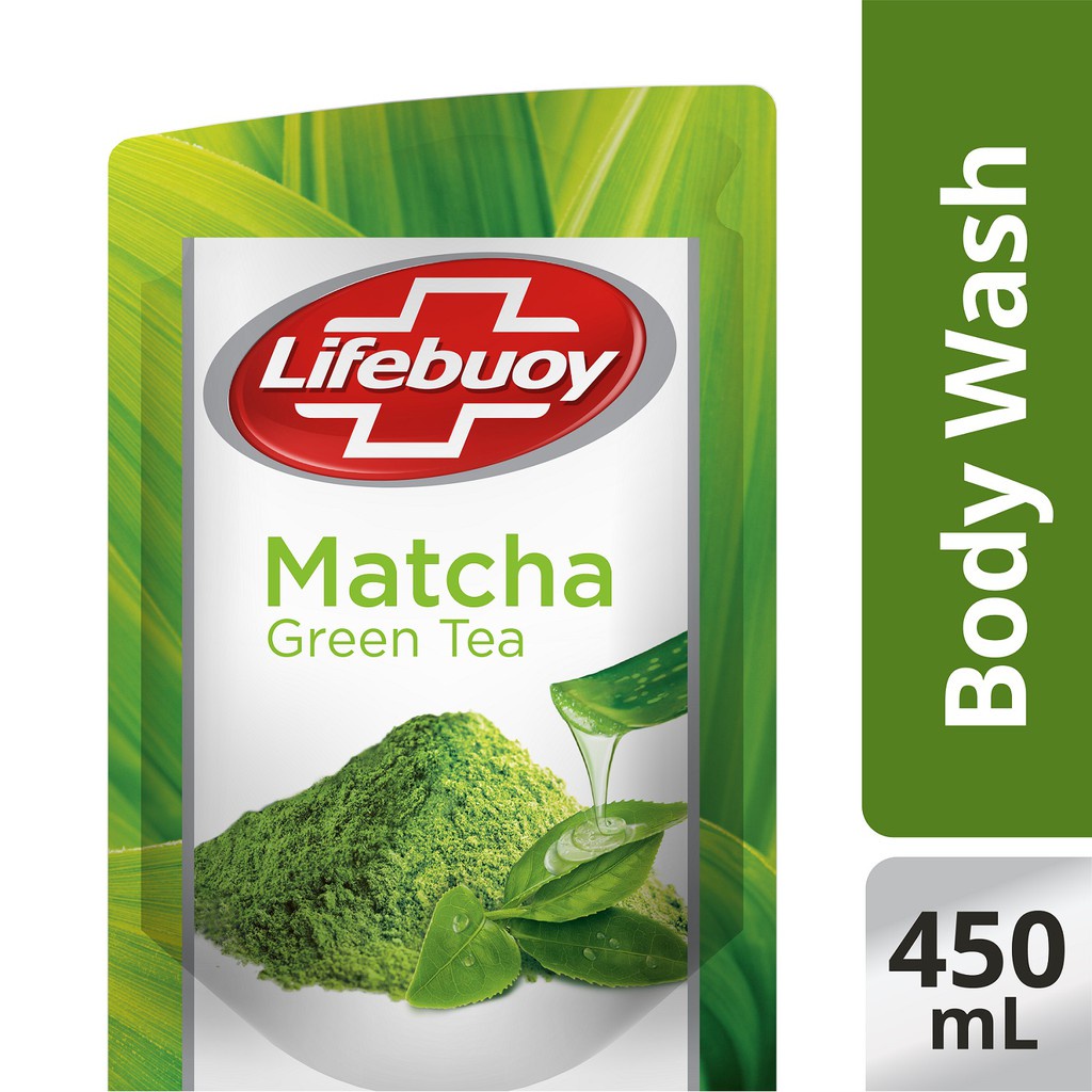 lifebuoy body wash matcha 450ml
