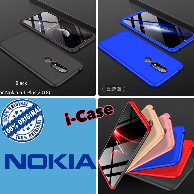 Nokia 6.1 Plus Case 360 GKK - casing cover nokia
