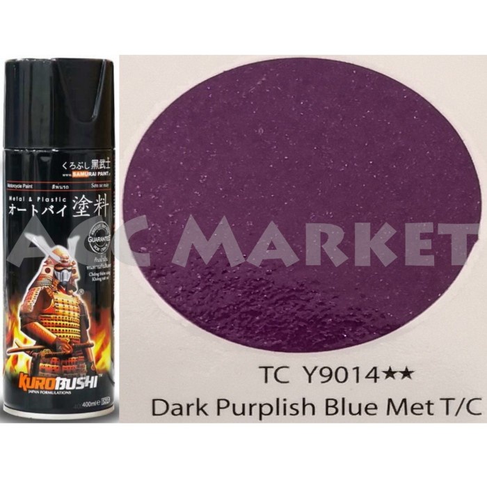 Pilox Samurai Pilok Pylox Ungu Dark Purplish Blue Met Tcy9014