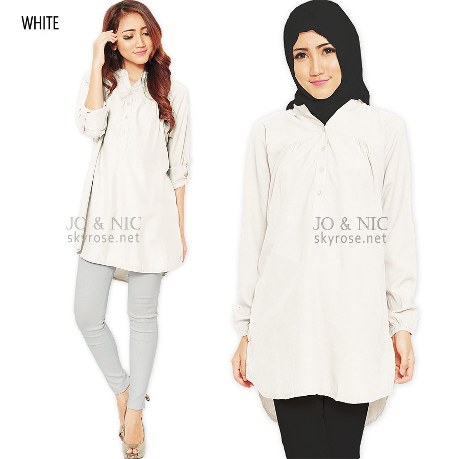 Kemeja Wanita Lengan Panjang Size M L XL 6 warna Kemeja Wanita Lengan Panjang Size M L XL 6 warna