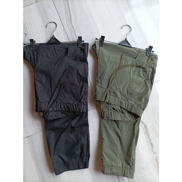 celana cargo uniqlo second