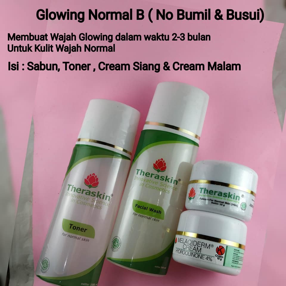 THERASKIN GLOWING / THERASKIN ORIGINAL / CREAM PEMUTIH WAJAH / THERASKIN GLOW / THERASKIN BPOM