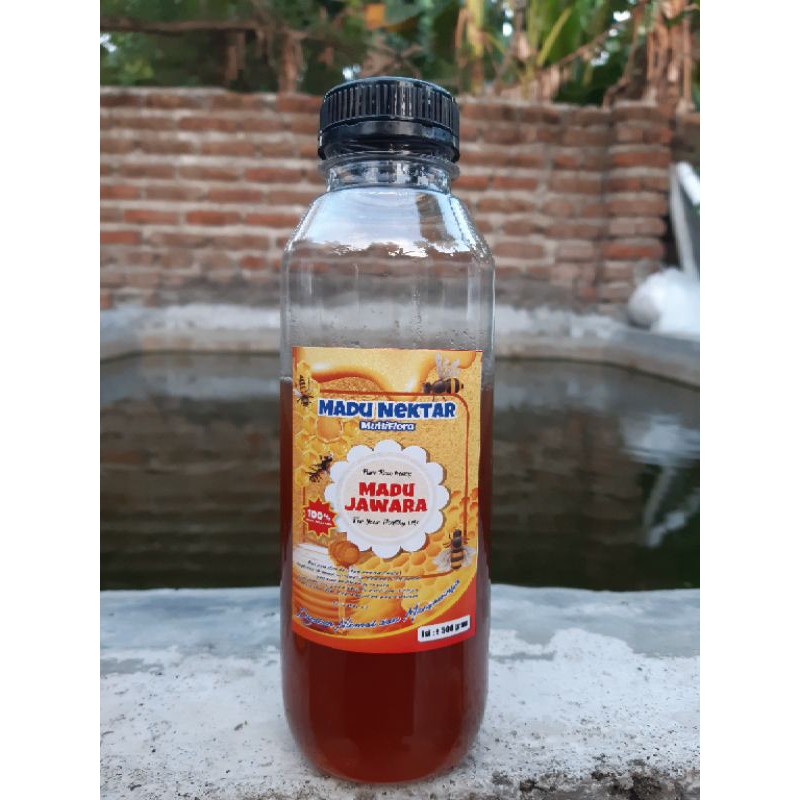 

Madu Jawara Madu Nektar Multiflora Botol Kemasan 500 Gr