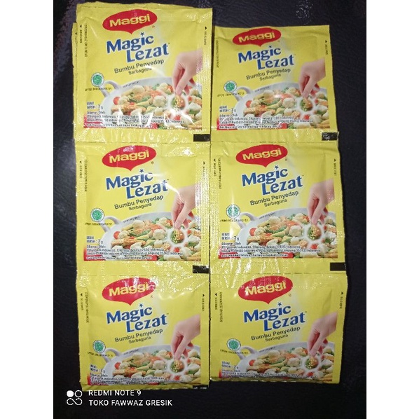 Maggi Magic Lezat Sachet 12x7gr - Bumbu Penyedap Serbaguna