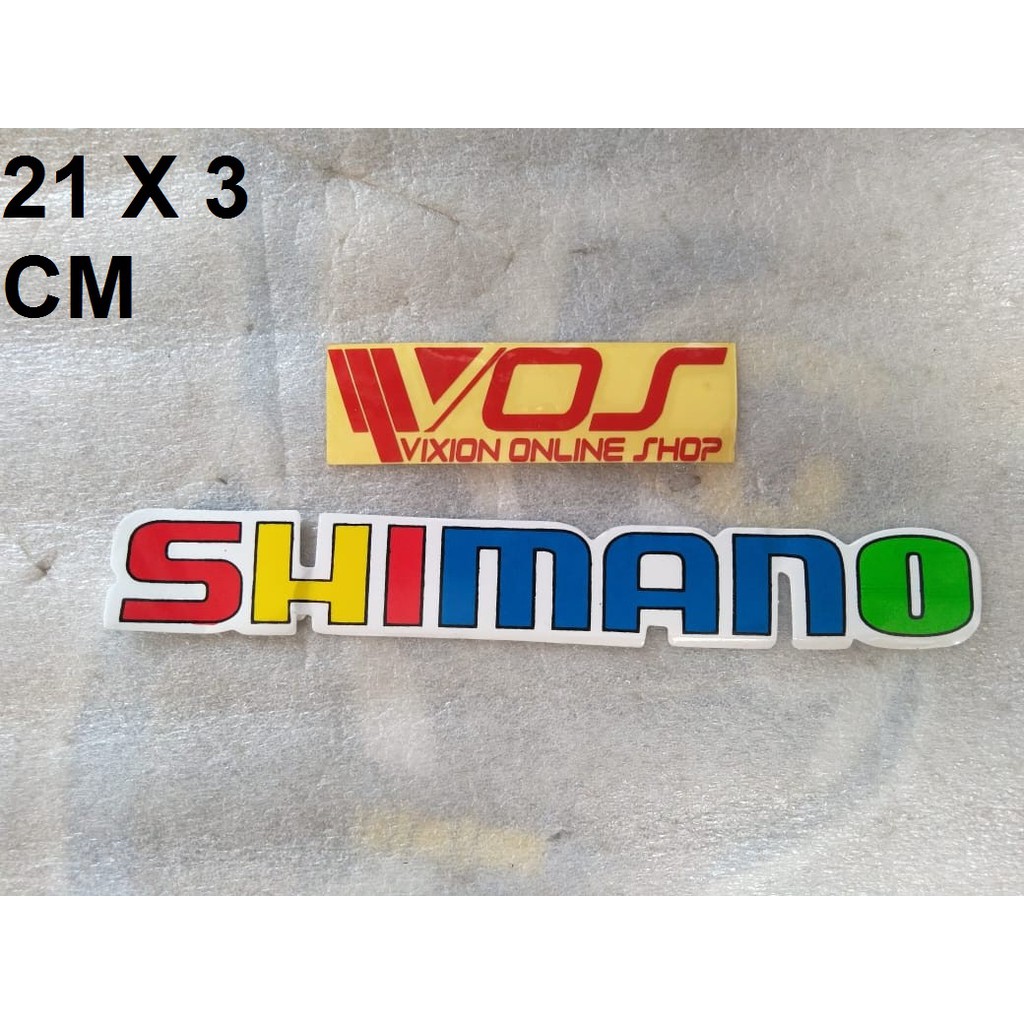 

STIKER UNIK SHIMANO