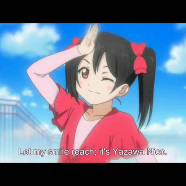 Jepit rambut cosplay Nico Yazawa