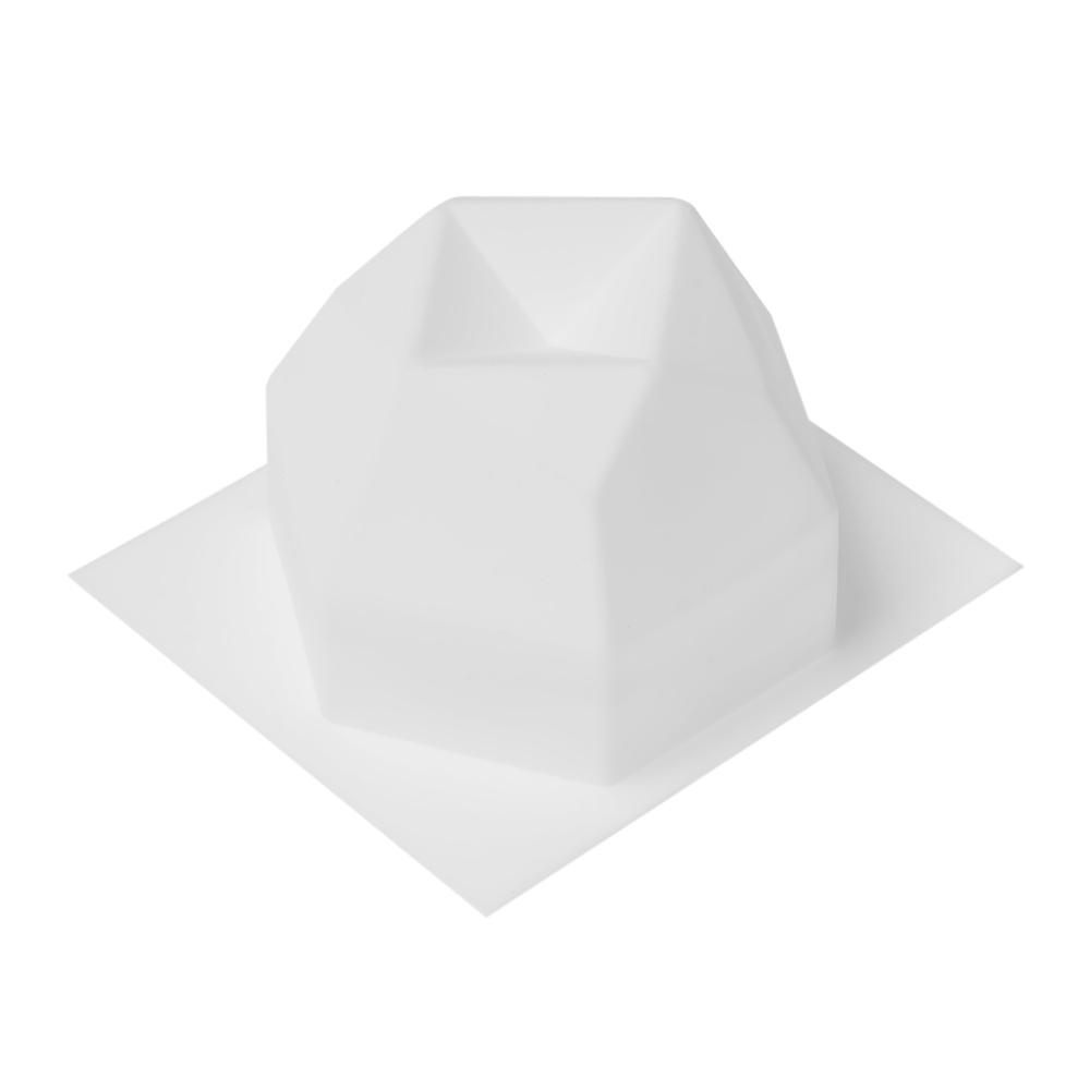PREVA Silicone Candle Mold Creative Multilateral Diamond Aromatherapy Plaster Eight-sides Cube