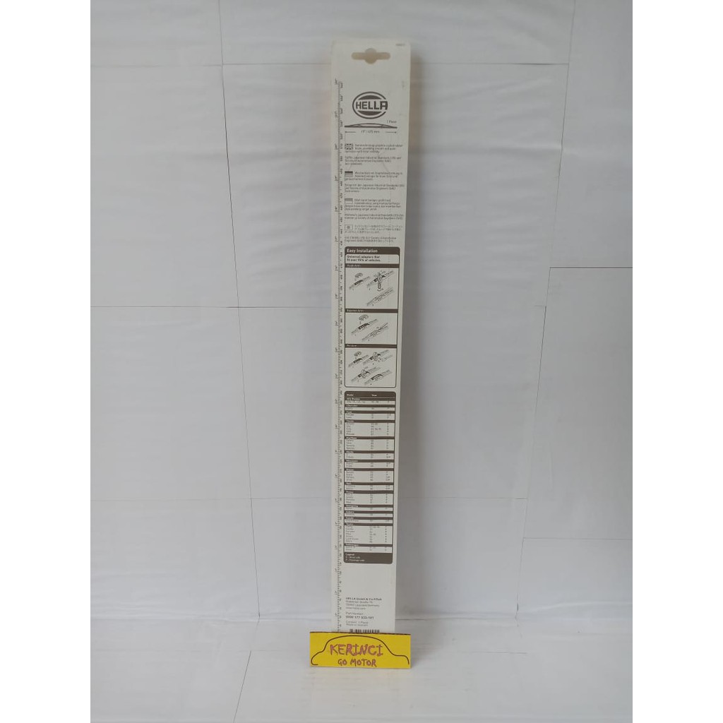 WIPER BLADE PREMIUM HELLA 19&quot; - WIPER HELLA BLADE PREMIUM