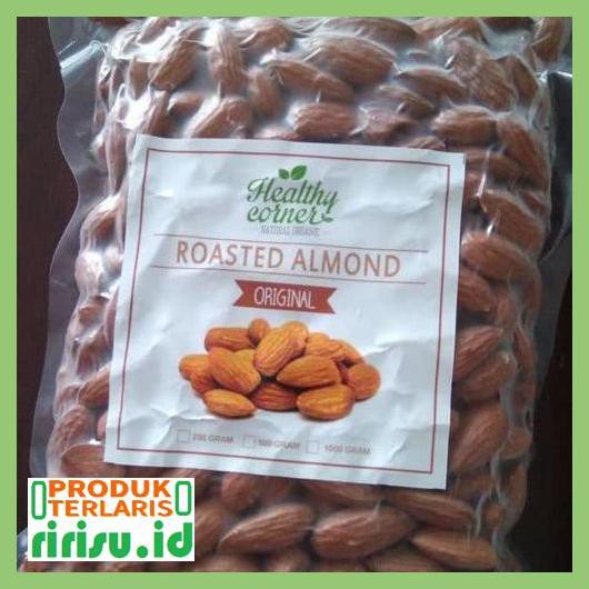 

8Tuf78F7- Roasted Natural Whole Raw Almond ( Kacang Almond Panggang ) 1000 Gr 7Ti7Tgjtu-