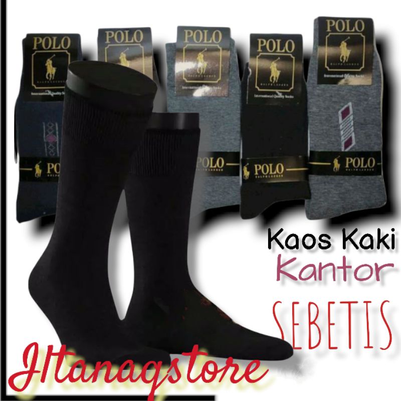 Kaos Kaki Kantor Polos Dewasa Kantoran Belly Komputer Spandek PE Best Seller