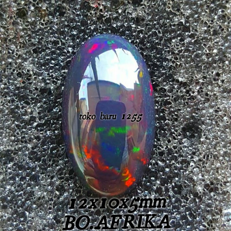 BATU CINCIN BLACK OVAL AFRIKA