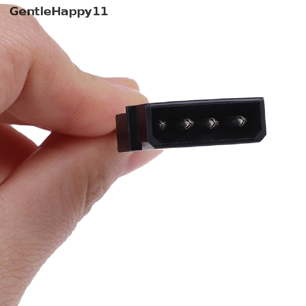Gentlehappy Kabel Power Adapter Splitter IDE Molex 4Pin Ke SATA 1 Ke 5 Untuk Hard Disk
