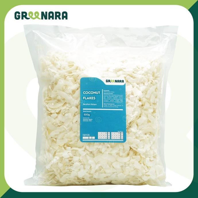 

Coconut Flakes Unsweetened 500gr kelapa serut 500 gram TERLARIS TERPERCAYA ORIGINAL