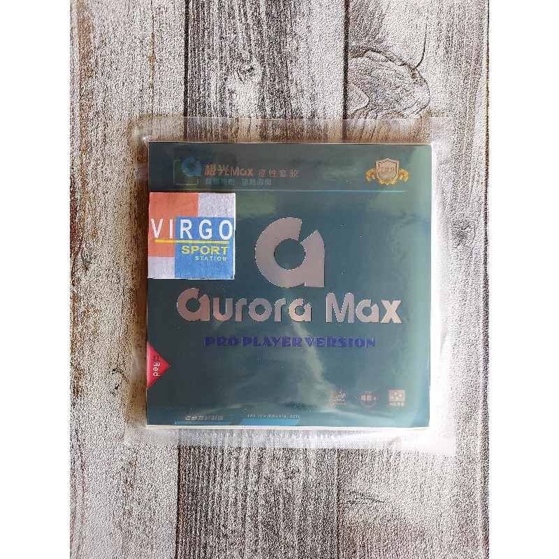 Aurora max 729 pro player version karet rubber bat bet pingpong