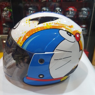 SIAP KIRIM Helm Mds R3 Junior Doraemon D Face Kd.84
