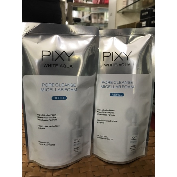 PIXY REFILL White Aqua Pore Cleanse Micellar Foam