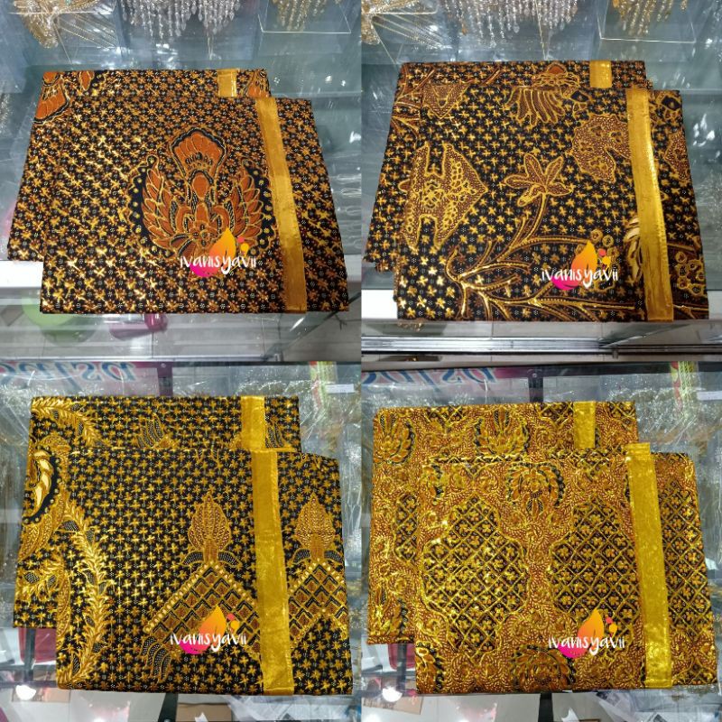 Sepasang Jarik Prodo - Motif Truntum / Lengkap