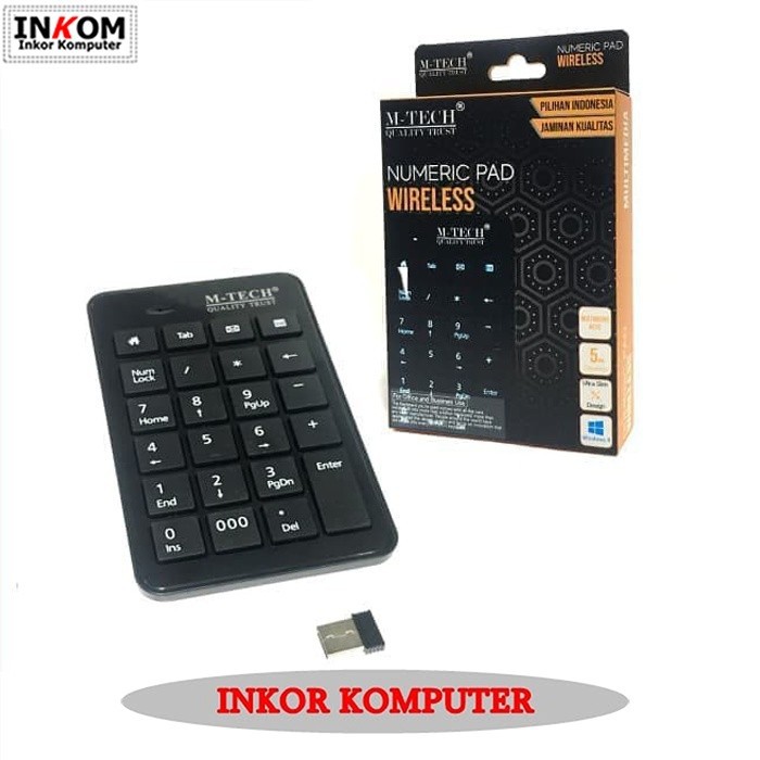 Wireless keyboard Numeric M-Tech - Keypad Wireless