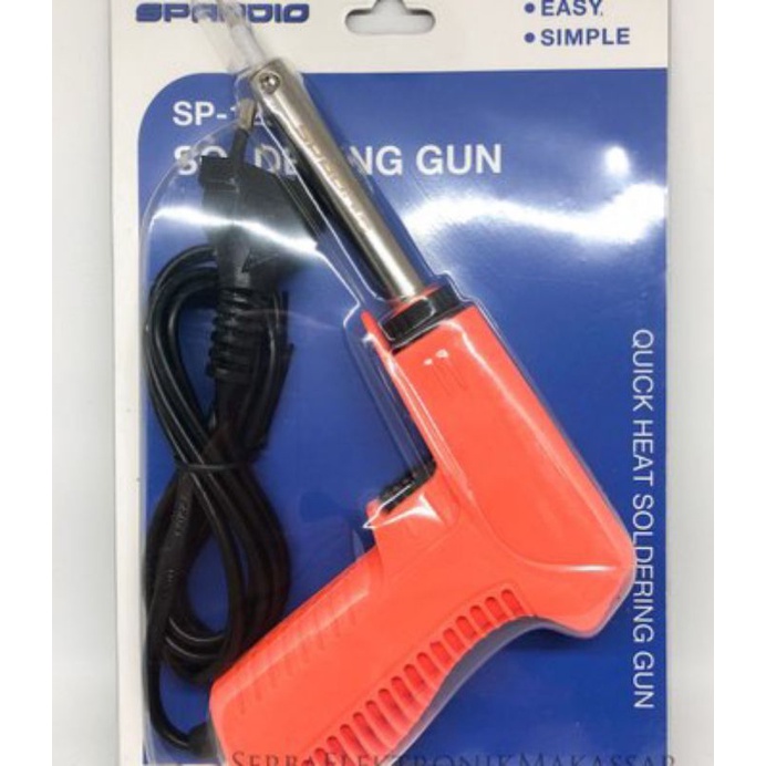 SOLDER TEMBAK  SPARDIO SP-1290A 30-70 WATT CEPAT PANAS KUALITAS BAGUS