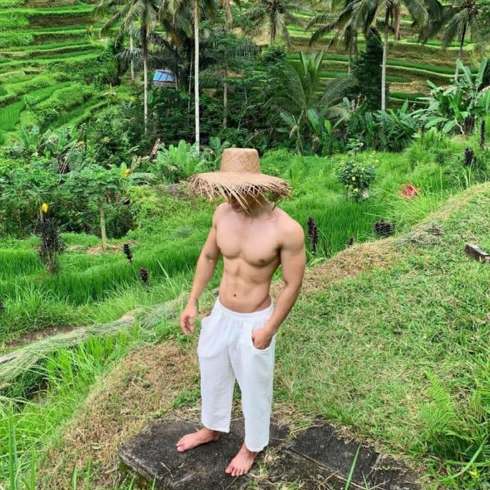 [[COD]] TOPI PANTAI BALI Pria Wanita / Topi Koboi Anyaman Pandan - Harga Murah MURAH Kode 858