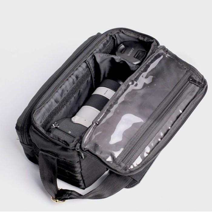 Tas Selempang Kamera Mirrorless DSLR - TFG Camera Bag Bold 402 Black