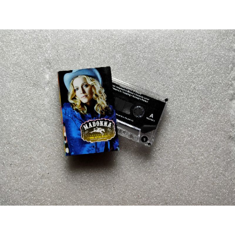 kaset pita CD DVD pop dance eletronica MADONNA music not kaos band