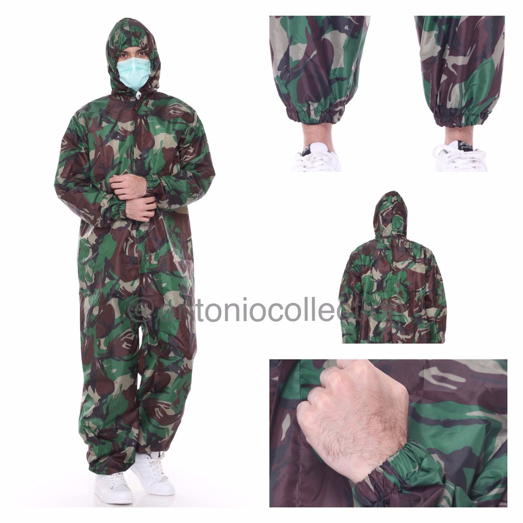 Baju Apd / Hazmat Suit Bahan Parasut Bisa Dicuci