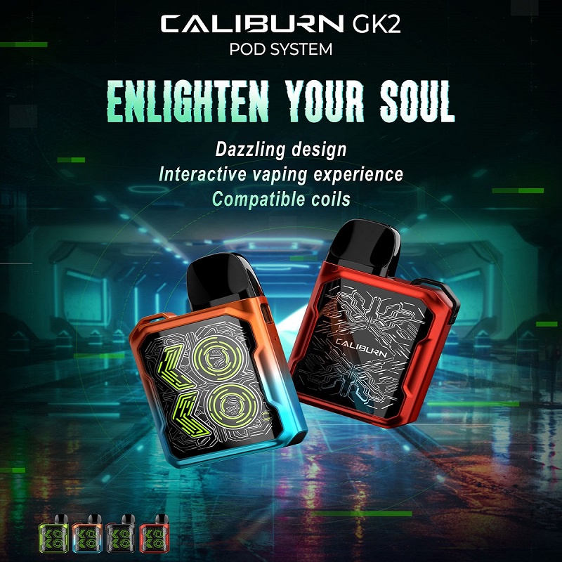 Uwell Caliburn GK2 Pod Kit 690mAh Authentic
