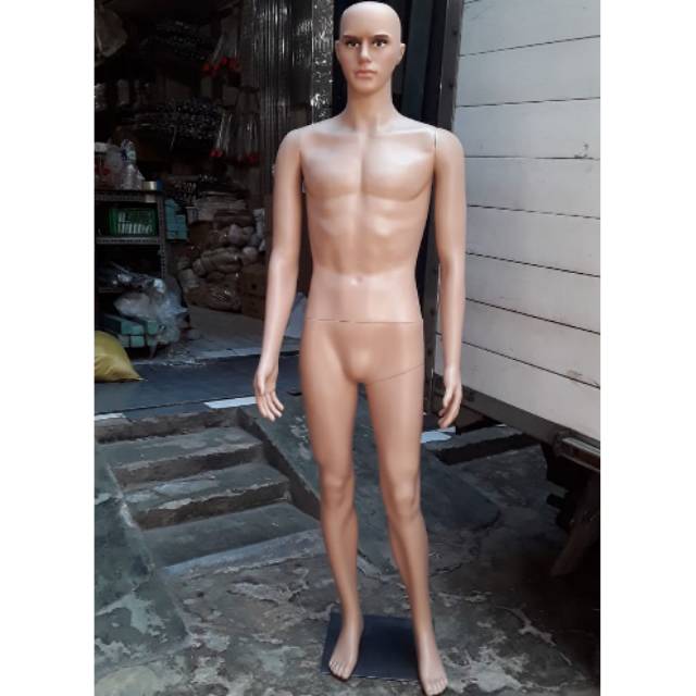 Patung manekin plastik fullbody cowok dewasa aw